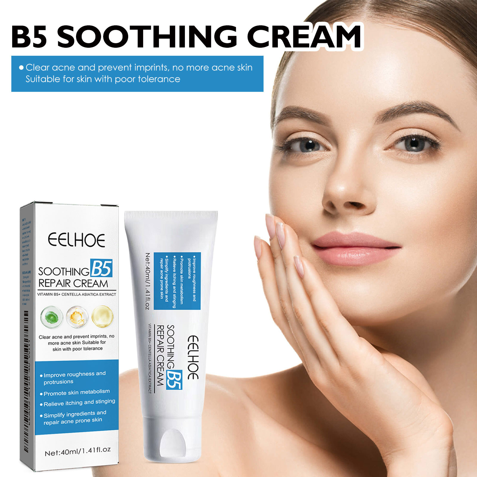 Skincare La Roche Posay - EELHOE B5 crème réparatrice hydratante hydratante