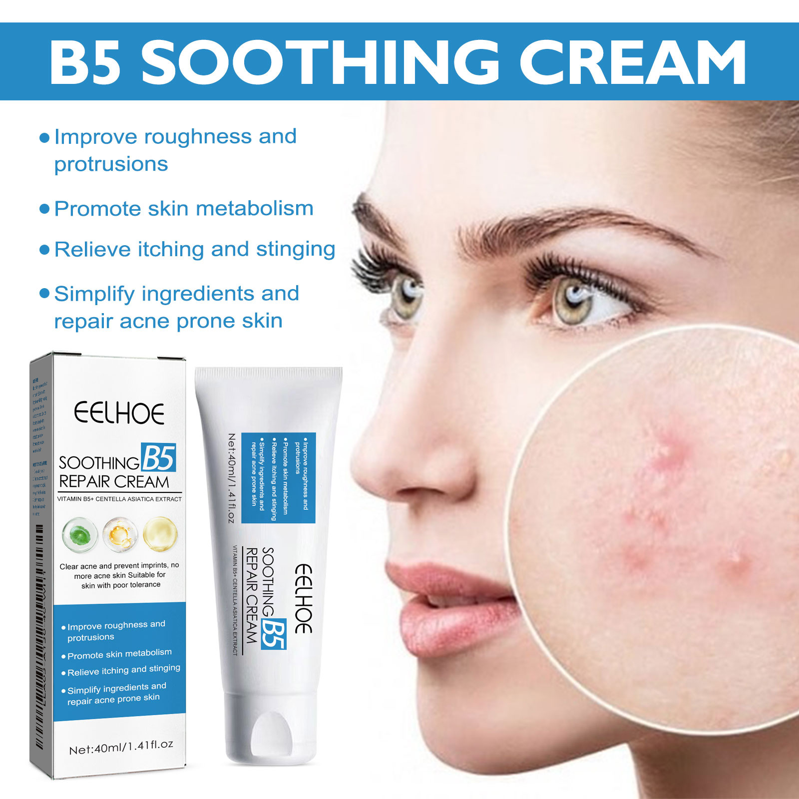 EELHOE B5 crème réparatrice hy - Skincare La Roche Posay avis et prix